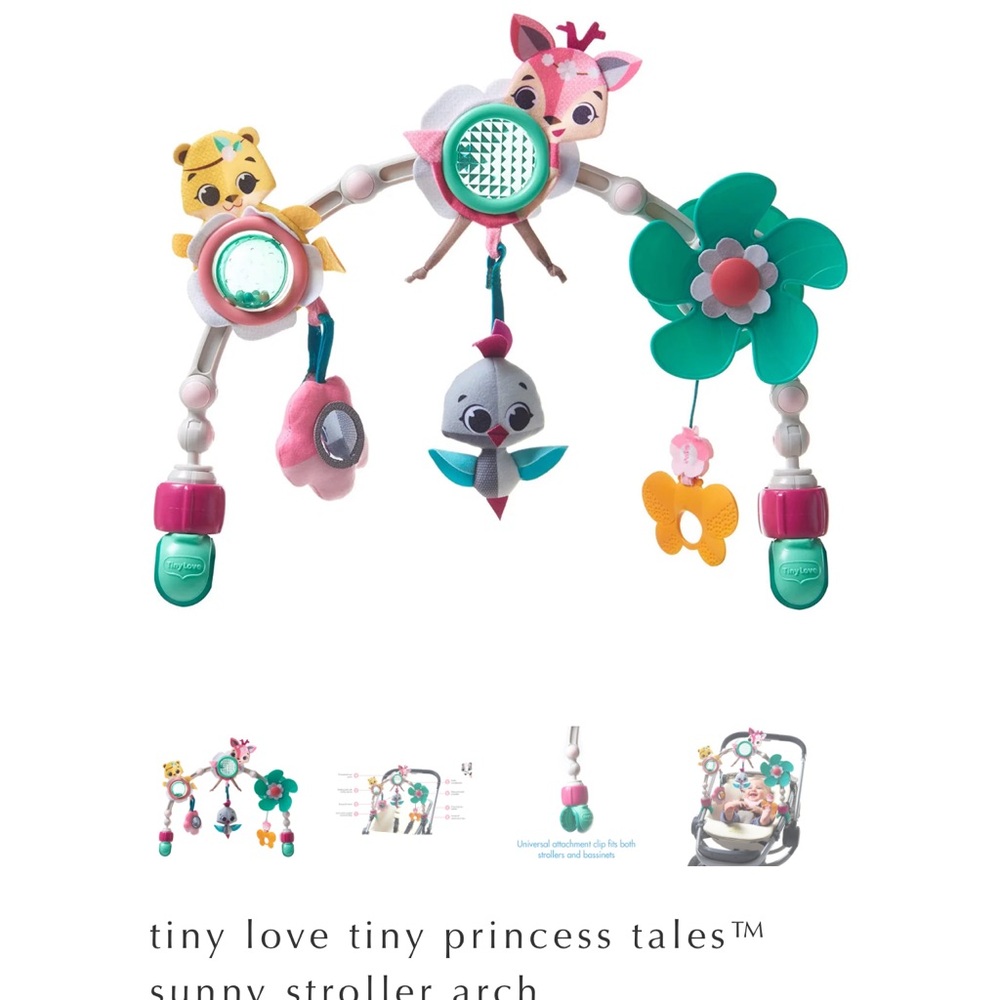 tiny love tiny princess tales™ sunny stroller arch